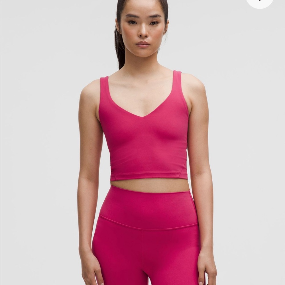 lululemon athletica Pink Tank Top
